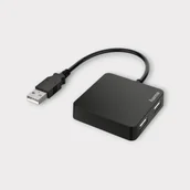 Huby USB - KONCENTRATOR USB-A 4 PORTY HAMA - miniaturka - grafika 1