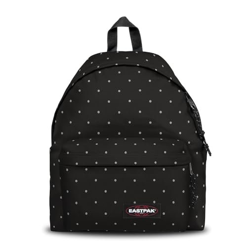 Eastpak Padded Pak'r Plecak na co dzień, 40 cm, Czarne srebrne kropki, Taglia unica, Eastpak PADDED PAK'R Dots Black Silver Backpack