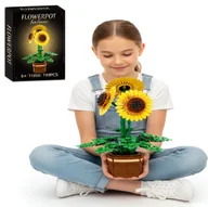 Klocki - Coil klocki konstrukcyjne słoneczniki w donicy 739 el. elementów - miniaturka - grafika 1