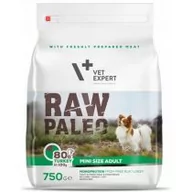 Sucha karma dla psów - VetExpert Vet Expert Raw Paleo Mini Size Adult Turkey 750 g sucha karma dla dorosłych psów małych ras indyk 750g - miniaturka - grafika 1