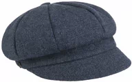Czapki dla dzieci - Czapka Newsboy Shetland Wool by Lierys, niebieski, One Size - miniaturka - grafika 1