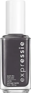 Essie Szybkoschnący lakier do paznokci "Expressie", nr 365 what the tech$2, szary, formuła wegańska, 10 ml - Lakiery do paznokci - miniaturka - grafika 2