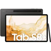Tablety - Samsung Galaxy Tab S8+ 12.4 5G z rysikiem 128GB Szary - miniaturka - grafika 1