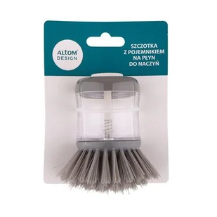 Szczotka z pojemnikiem na płyn do naczyń 7 x 7 x 9 cm ALTOM - Inne artykuły do sprzątania - miniaturka - grafika 1