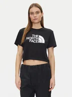 Koszulki i topy damskie - The North Face T-Shirt NF0A8A6HJK31 Czarny Relaxed Fit - miniaturka - grafika 1
