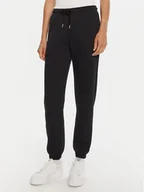 Spodnie sportowe damskie - Roxy Spodnie dresowe Surf Stoked Pant Brushed ERJFB03491 Czarny Regular Fit - miniaturka - grafika 1