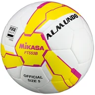 Piłka nożna - Mikasa FT553B-YP FIFA Quality Ball FT553B, unisex, piłki do piłki nożnej, Białe - miniaturka - grafika 1