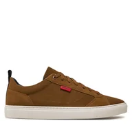 Sneakersy męskie - Sneakersy Hugo Morrie Tenn numic 50523723 Brązowy - miniaturka - grafika 1