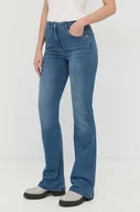 Spodnie damskie - Patrizia Pepe jeansy damskie high waist - miniaturka - grafika 1