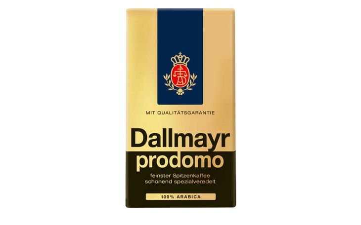 Dallmayr Prodomo 500g Kawa Mielona Arabica do Kawiarki Ekspresu Kolbowego