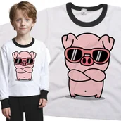 Piżamy dla dziewczynek - Piżama dziecięca Świnia Świnka Foch 110/116 - VoloDonum - miniaturka - grafika 1