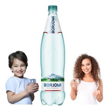 Borjomi Woda Wysokozmineralizowana Gruzja 1L Pet Zdrowa Gruzińska