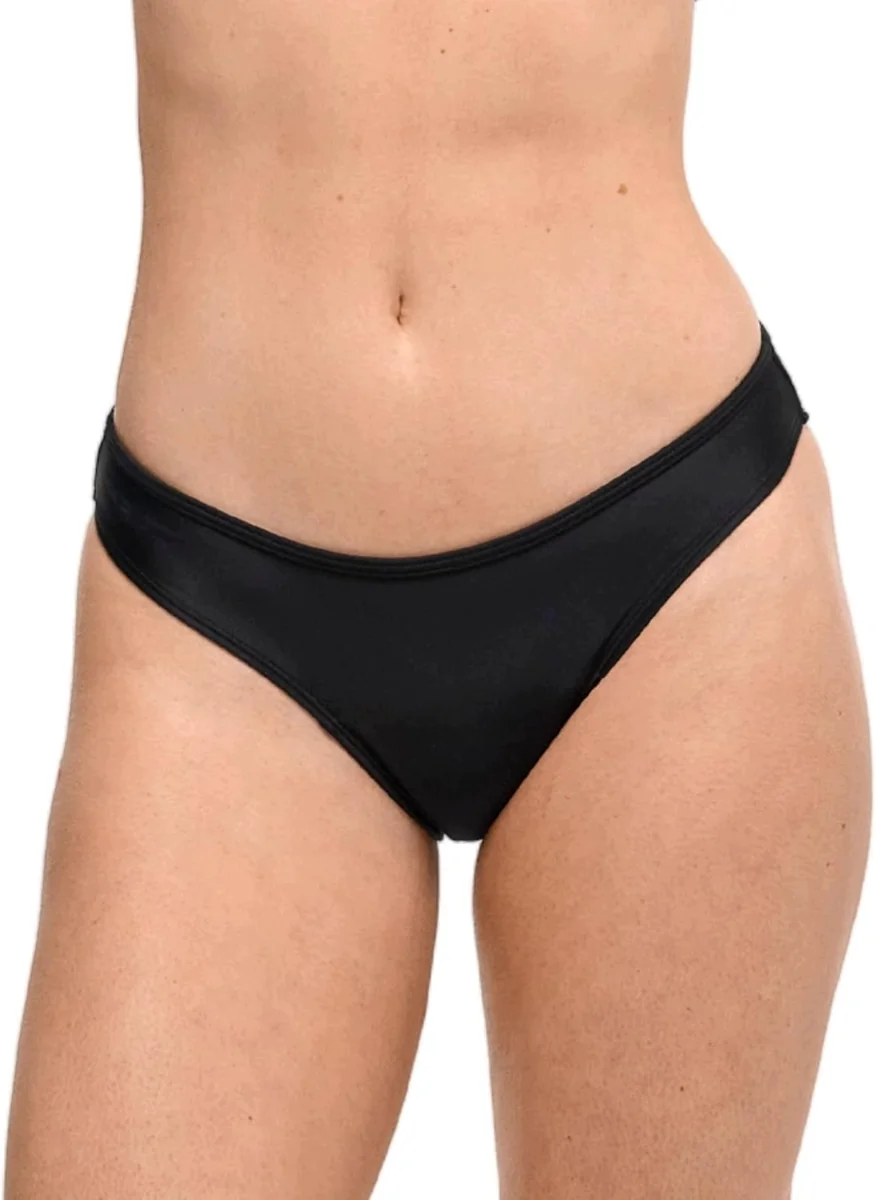 Majtki menstruacyjne bikini czarne XXS dla kobiet i nastolatek