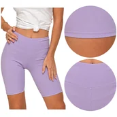 Legginsy - Legginsy KOLARKI Damskie Prążkowane Bawełniane WYSOKI STAN MORAJ r. S/M - miniaturka - grafika 1