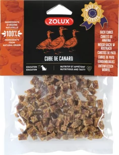 ZOLUX Kostki z kaczki 100 g - Przysmaki dla psów - miniaturka - grafika 1