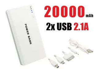 STI LTD Zewnętrzny Mobilny MEGA Akumulator POWER BANK) Litowo-Polimerowy do Ładowania/Zasilania - Podsłuchy - miniaturka - grafika 1