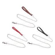 Smycze dla psów - Łańcuch Smycz Dla Psa Z Skażanym Uchwytem Rozmiar L 3.5Mm*120Cm Stal - miniaturka - grafika 1