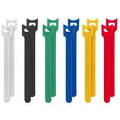 Pozostałe akcesoria sieciowe - LANBERG Organizer kabli rzep 12mm x 15cm multicolor 12 sztuk ORG01-MT150-MC6 - miniaturka - grafika 1