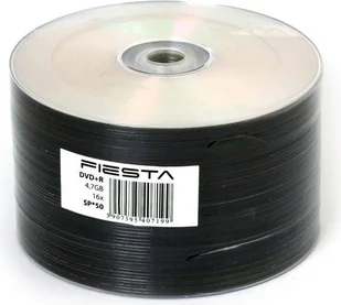 Fiesta DVD+R 4.7 GB 16x 50 sztuk - Nośniki danych - miniaturka - grafika 1