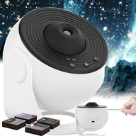 Projektory dla dzieci - Projektor gwiazd planetarium rzutnik lampka nocna rzutnik laserowy led - miniaturka - grafika 1
