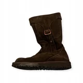 Kozaki damskie - Brązowe kozaki damskie UGG 36 - miniaturka - grafika 1