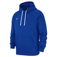 Piłka nożna - Nike, Bluza sportowa męska, Hoodie PO FLC TM Club 19, niebieski, rozmiar L - miniaturka - grafika 1
