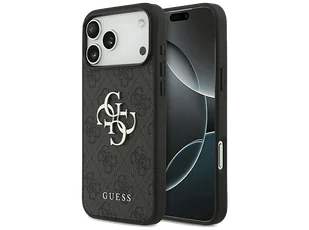 Etui GUESS 4G Big Logo do iPhone 17 Pro Max Czarny - Etui i futerały do telefonów Etui GUESS 4G Big Logo do iPhone 17 Pro Max Czarny - Etui i futerały do telefonów - miniaturka - grafika 1