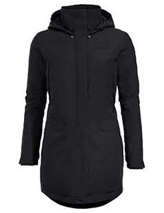 Vaude Skomer Wool Parka Kobiety, black EU 38 2020 Kurtki zimowe i kurtki parki 415600100380 - Kurtki damskie - miniaturka - grafika 1
