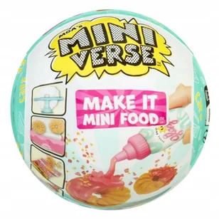 MGA'S MINIVERSE MAKE IT MINI JEDZENIE FOODS Cafe Series 3B - Klocki - miniaturka - grafika 1