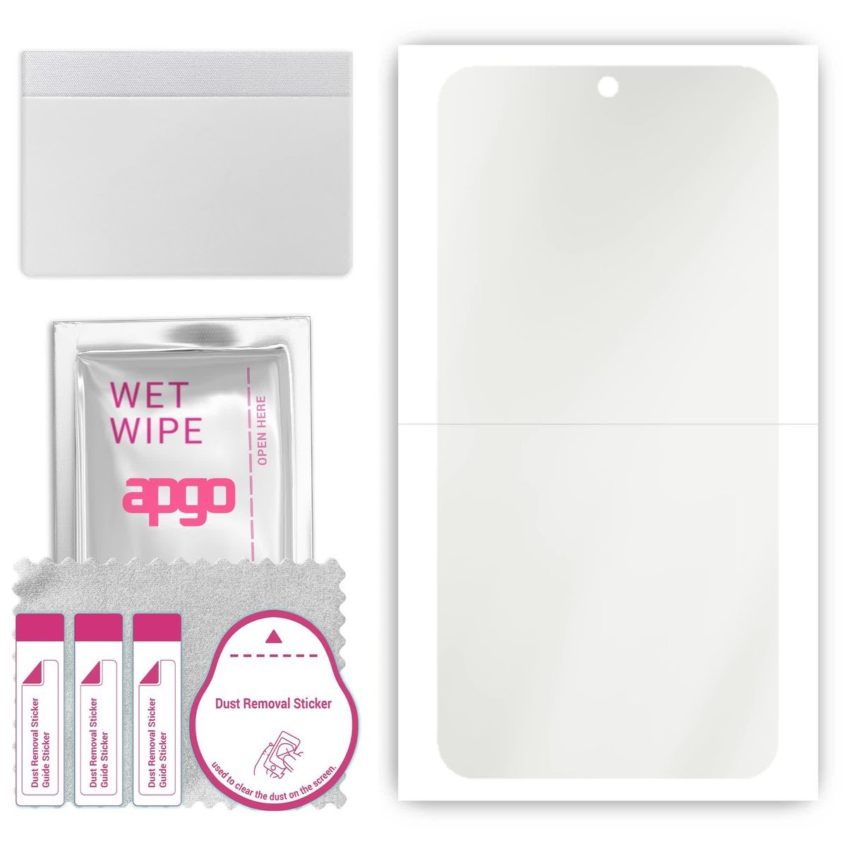 Folia ochronna hydrożelowa MATOWA na ekran do Oppo A3 Energy - na cały ekran apgo Hydrogel Matte 5D Full Glue