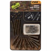Inne akcesoria dla wędkarzy - Fox Klips Edges Camo Safety Lead Clip Kit Size 7 - miniaturka - grafika 1