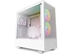 Obudowa H5 Flow RGB z oknem Biała - Obudowy komputerowe - miniaturka - grafika 1