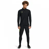 Spodnie sportowe męskie - Męskie spodnie treningowe Under Armour UA M\'s Challenger Pro Pant - czarne - UNDER ARMOUR - miniaturka - grafika 1