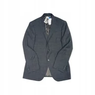 Marynarki męskie - Elegancka marynarka męska guziki KENNETH COLE 40 - miniaturka - grafika 1