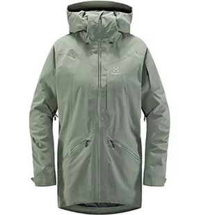 Haglöfs Damska kurtka narciarska Niva Insulated Parka wodoszczelna, wiatroszczelna, oddychająca, ogrzewająca zielony (Agave Green) XS 603659 - Kurtki damskie - miniaturka - grafika 1