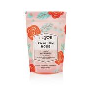 Kosmetyki do kąpieli - I Love Scented Bath Salts kojąco-relaksująca sól do kąpieli English Rose 500g - miniaturka - grafika 1