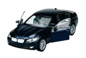 Samochody i pojazdy dla dzieci - WELLY BMW 535i F10 NIEBIESKI 1:34 43635 - miniaturka - grafika 1