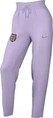 Spodnie rowerowe - Nike Spodnie England damskie odzież sportowa Phnx FLC Hr Pantcurve, Violet Mist/Dark Raisin, FZ6195-511, M - miniaturka - grafika 1