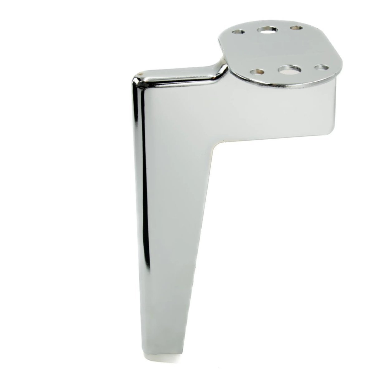 Noga meblowa Loft srebrny chrom wysokość 18 cm