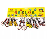 Breloki - BRELOK MUZYKA GITARA SKRZYPCE ZESTAW 12SZT - miniaturka - grafika 1