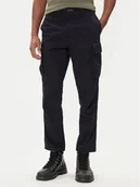 Spodnie męskie - Napapijri Spodnie materiałowe M-Tures NP0A88SW Czarny Regular Fit - miniaturka - grafika 1