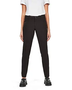 G-STAR RAW Damskie spodnie chinosy D-STAQ Mid Waist Skinny Ankle, Wielokolorowy (Dk Black D06610-9285-6484), 27W / 30L - Spodnie damskie - miniaturka - grafika 1