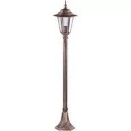 Lampy ogrodowe - Kaja Standard lampa stojąca zewnętrzna 1x60W czarna/złota K-6009BCZARNY/ZŁOTY - miniaturka - grafika 1