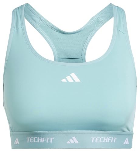 adidas Damski biustonosz Powerreact Training Medum Support Techfit, XXS D