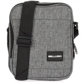 Nerki - Poręczna saszetka na ramię Bellugio ciemnoszara - miniaturka - grafika 1