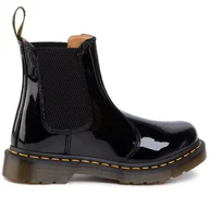 Botki damskie - Sztyblety Dr. Martens 2976 Patent Lamper 25278001 Czarny - miniaturka - grafika 1