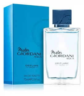 Oriflame Mister Giordani Aqua Woda toaletowa 75 ml - Wody i perfumy męskie - miniaturka - grafika 1