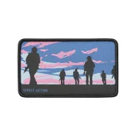 Odzież taktyczna i umundurowanie - Naszywka Direct Action Patch Sunset - Czarna - miniaturka - grafika 1