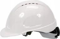 Odzież robocza - KASK OCHRONNY BIAŁY SZYBKA REGULACJA ABS BHP YATO YT-73972 - miniaturka - grafika 1