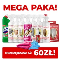 Inne artykuły czyszczące - MEGA PAKA ZESTAW 10 ŚRODKÓW Z GRATISAMI + DARMOWA WYSYŁKA! - NANOBAUER® - miniaturka - grafika 1
